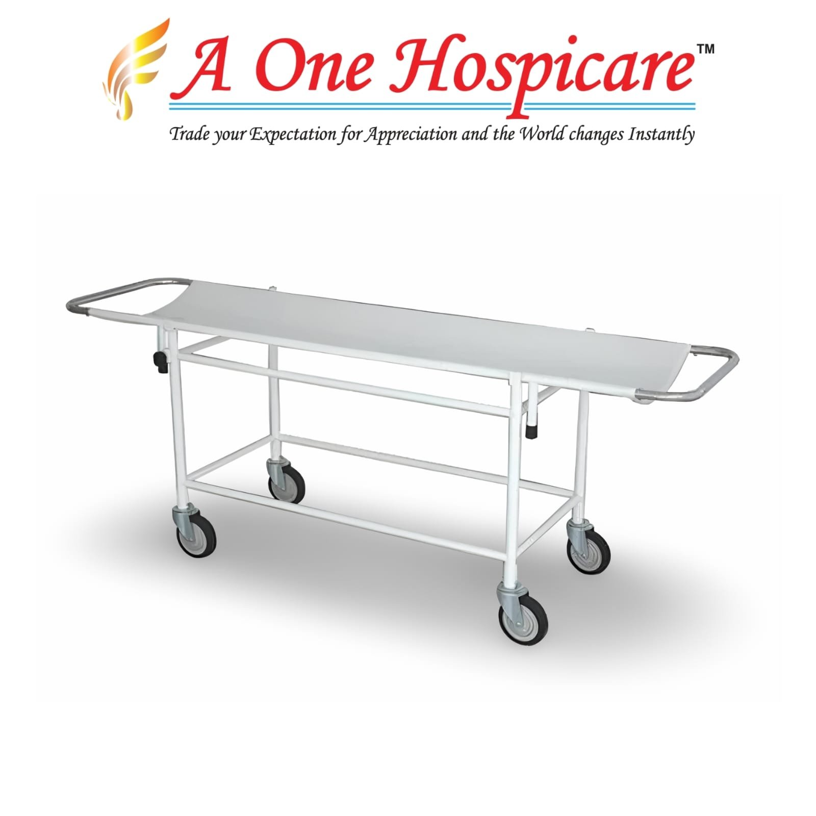 MS Stretcher On trolley