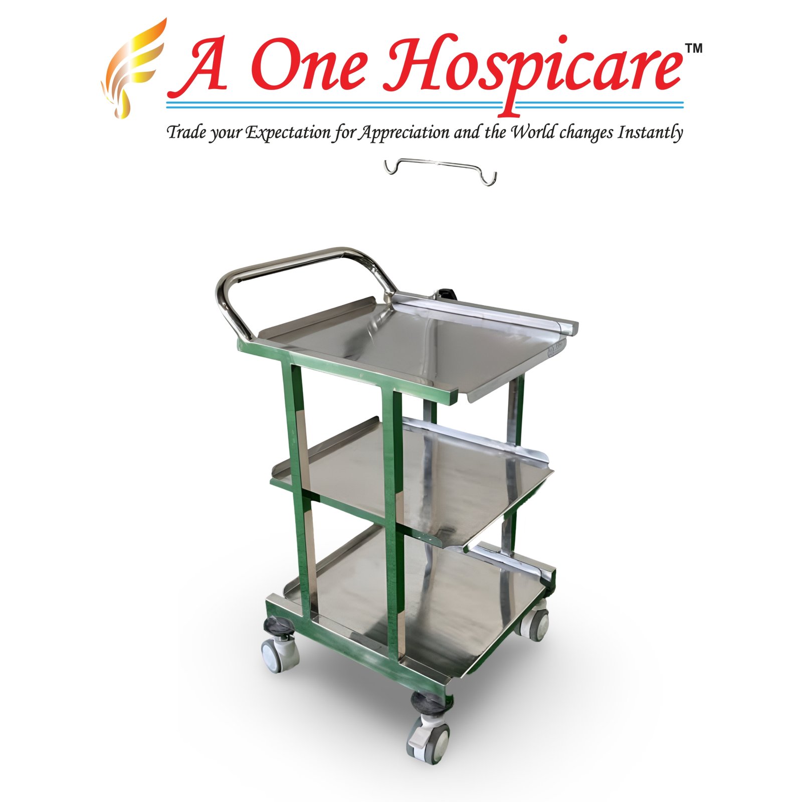 SS Laparoscopic Trolley AOH 176 (B)