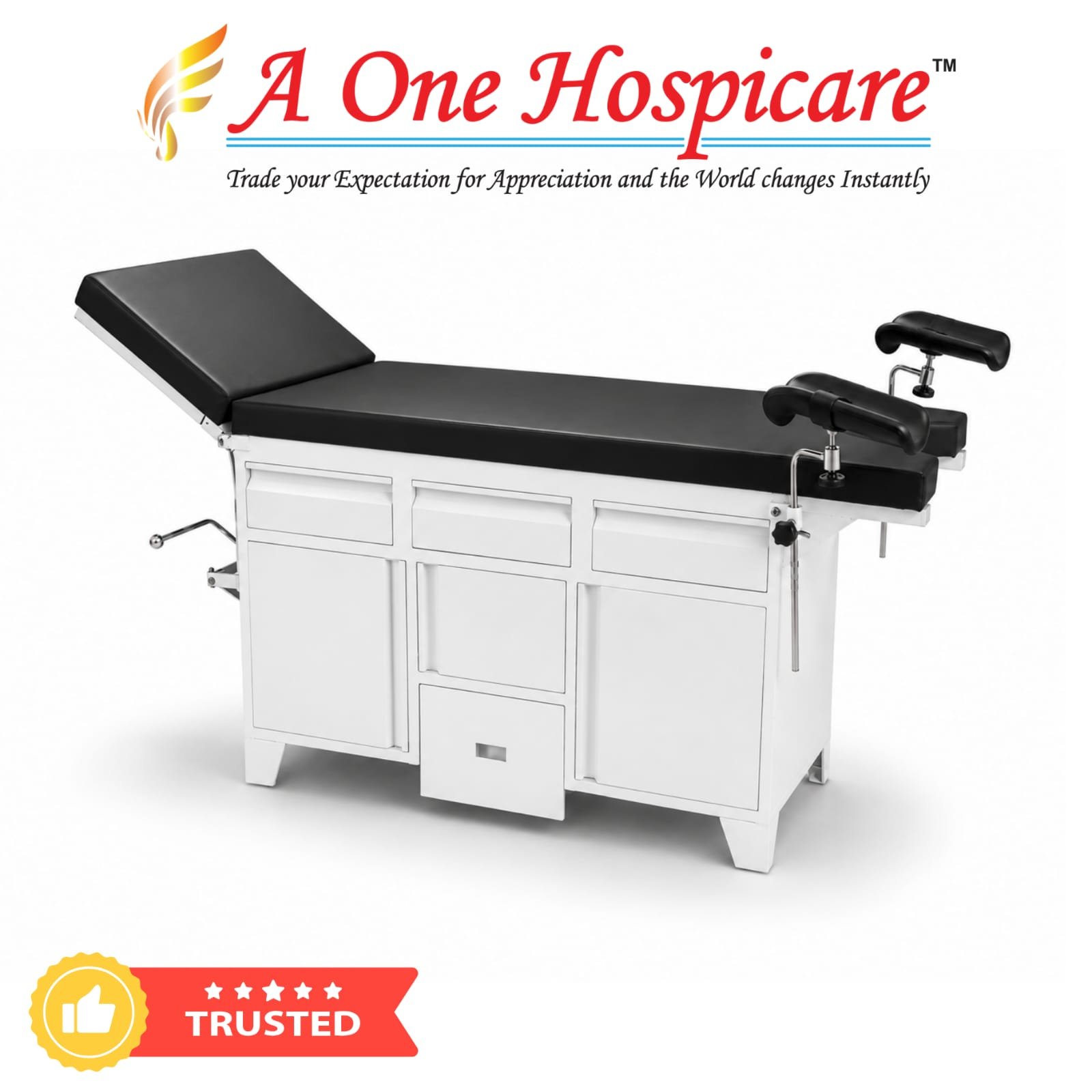Gynae Examination Couch (Head Up)
