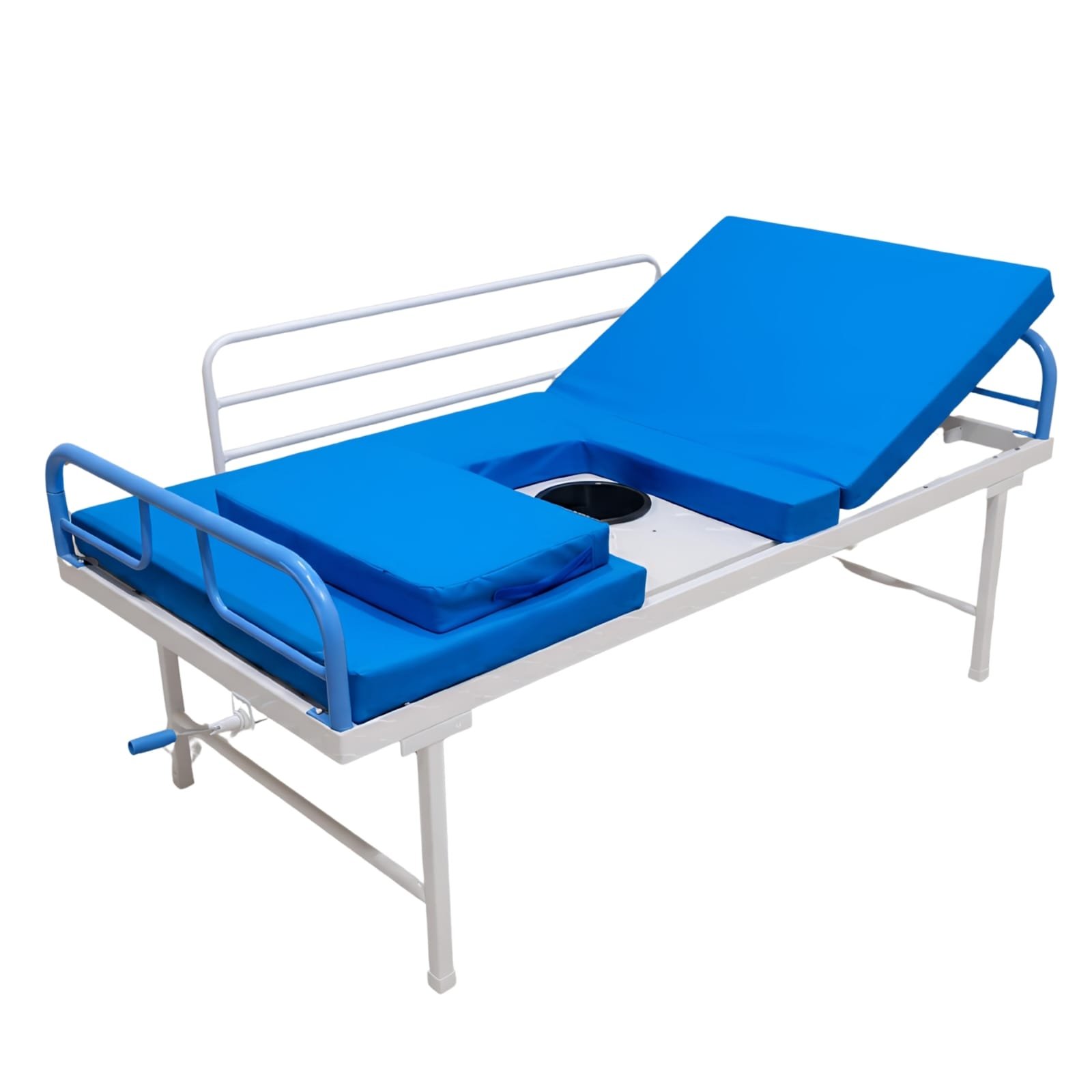 Manual Semi Fowler Commode bed