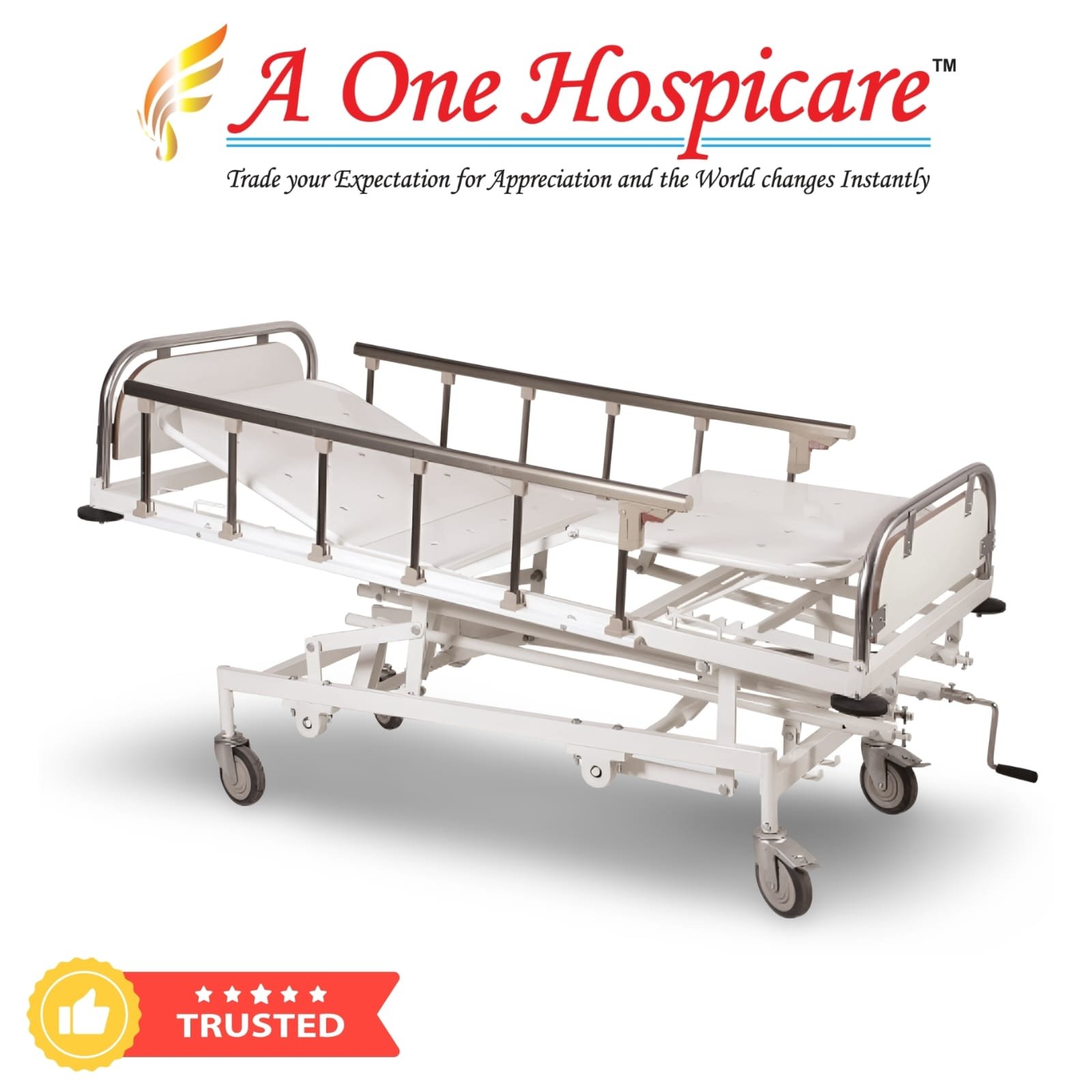 4 Gear Manual ICU Bed