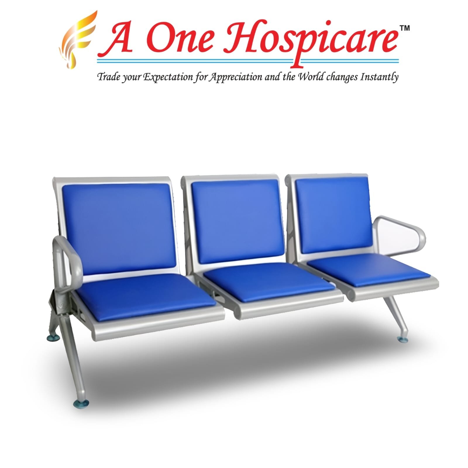 MS Waiting Chair with Cushion AOH 188 (B)