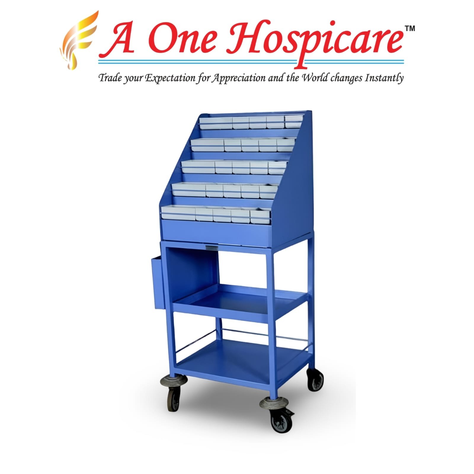 O.T drug Trolley AOH 168 (D)