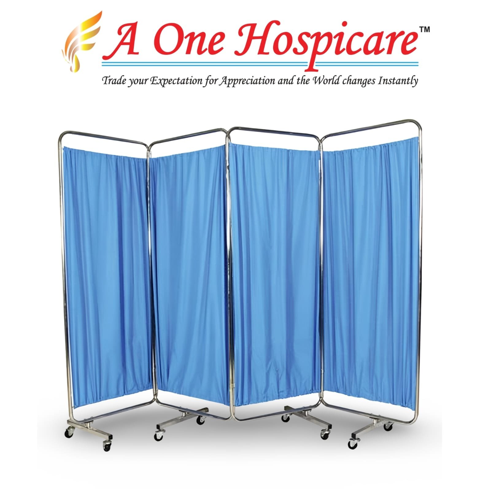 SS 4 Side Bed Side Screen AOH 186 (D)