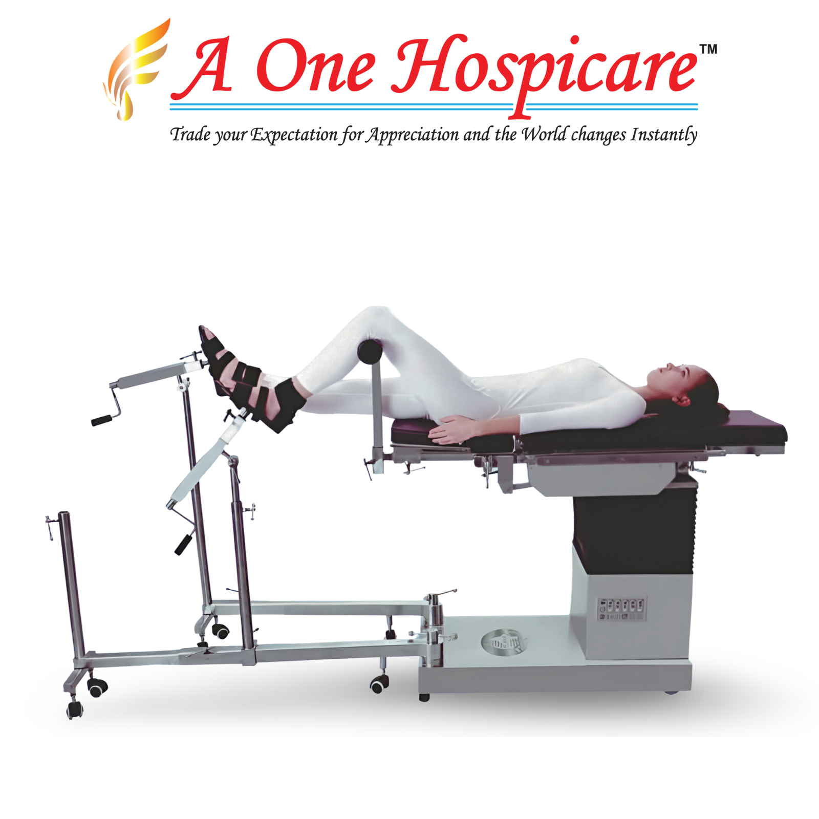 Electric O.T  Table with Ortho Attachments