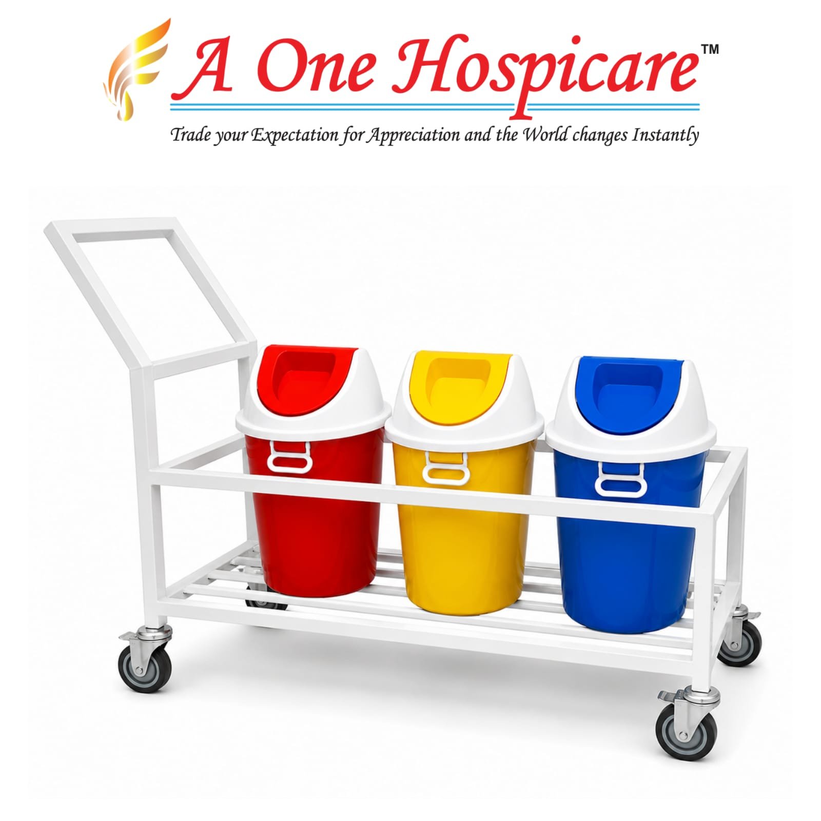 MS Dustbin Trolley AOH 182 (B)